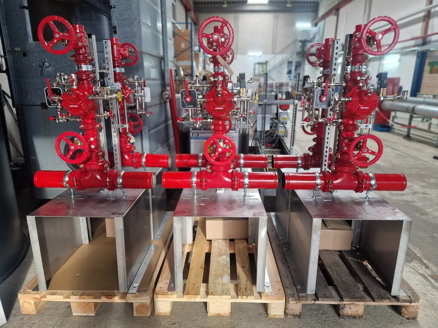 Montaža sprinkler instalacije u regalnom skladištu